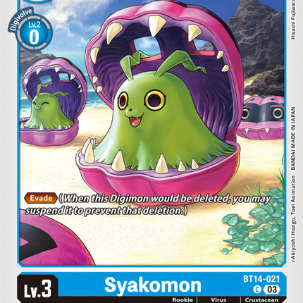 Syakomon [BT14-021] [Blast Ace]