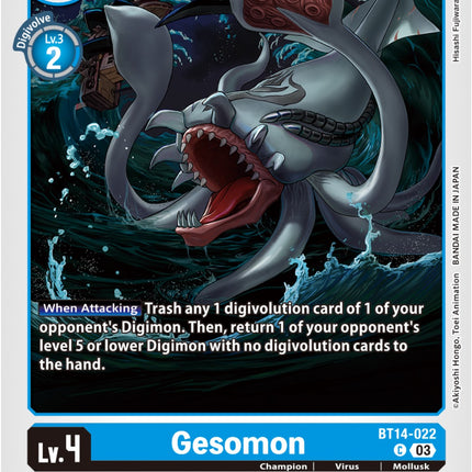 Gesomon [BT14-022] [Blast Ace]