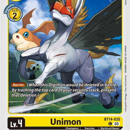 Unimon [BT14-035] [Blast Ace]