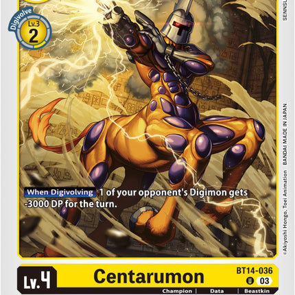 Centarumon [BT14-036] [Blast Ace]