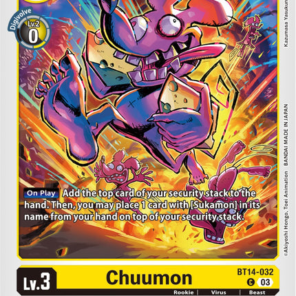 Chuumon [BT14-032] [Blast Ace]