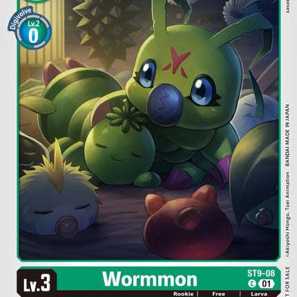 Wormmon [ST9-08] (NYCC 2023 Demo Deck) [Starter Deck: Ultimate Ancient Dragon]