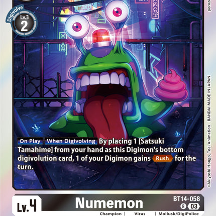 Numemon [BT14-058] [Blast Ace]