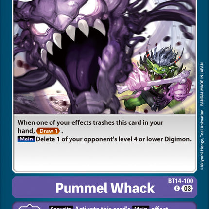 Pummel Whack [BT14-100] [Blast Ace]