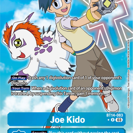 Joe Kido [BT14-083] (Alternate Art) [Blast Ace]
