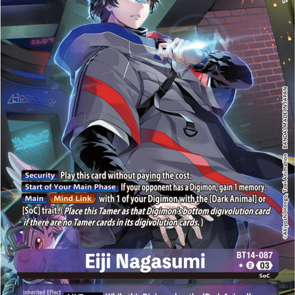 Eiji Nagasumi [BT14-087] (Alternate Art) [Blast Ace]