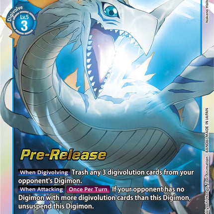 Plesiomon [BT14-029] [Blast Ace Pre-Release Cards]