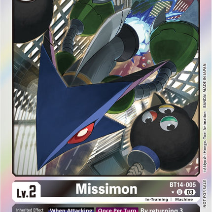 Missimon [BT14-005] (Blast Ace Box Promotion Pack) [Blast Ace]