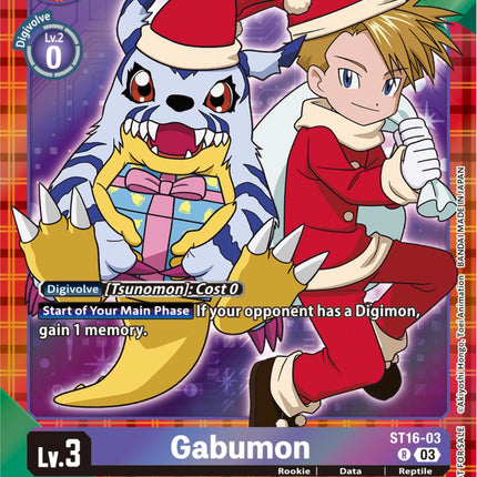 Gabumon [ST16-03] (Winter Holiday 2023) [Starter Deck: Wolf of Friendship]