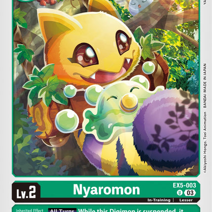 Nyaromon [EX5-003] [Animal Colosseum]