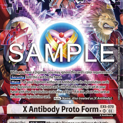 digimon card game animal colosseum Game Crave Tournament Store - Baihumon Ace (EX5-053) main image 1