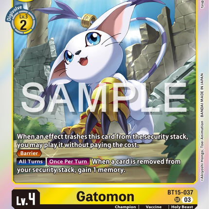 Gatomon [BT15-037] [Exceed Apocalypse]