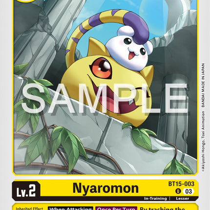 Nyaromon [BT15-003] [Exceed Apocalypse]