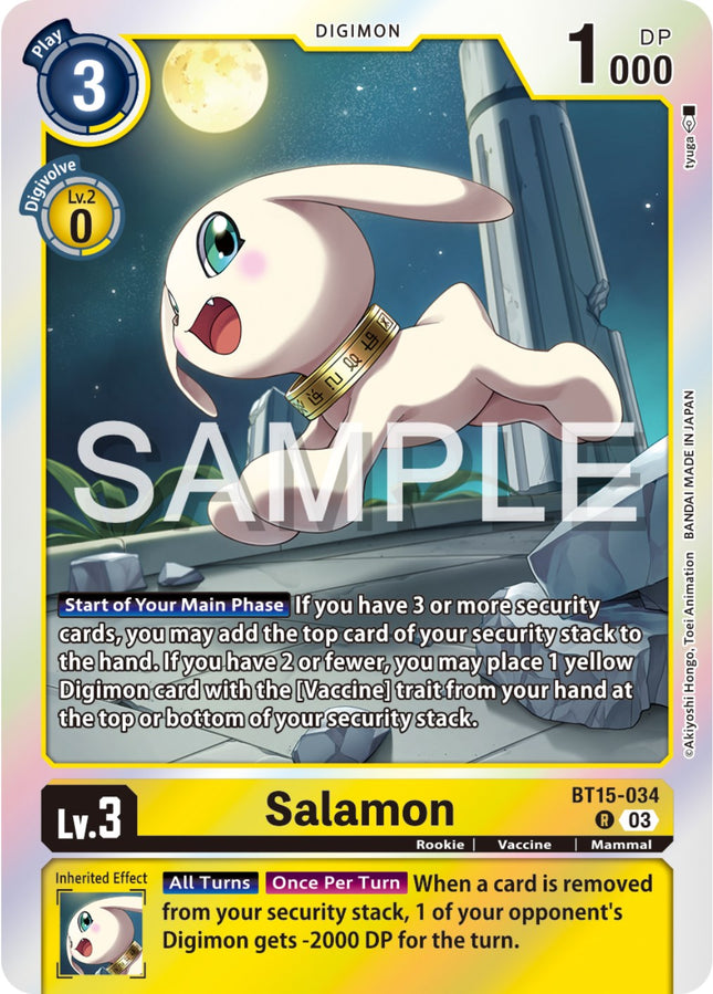 Salamon [BT15-034] [Exceed Apocalypse] – Dark Fox TCG