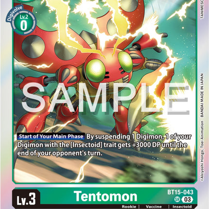 Tentomon [BT15-043] [Exceed Apocalypse]