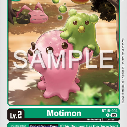 Motimon [BT15-004] [Exceed Apocalypse]