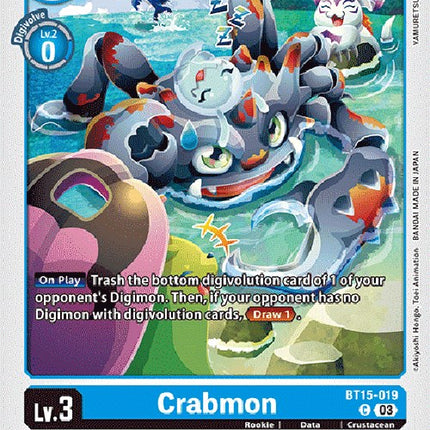 Crabmon [BT15-019] [Exceed Apocalypse]