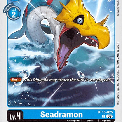 Seadramon [BT15-025] [Exceed Apocalypse]