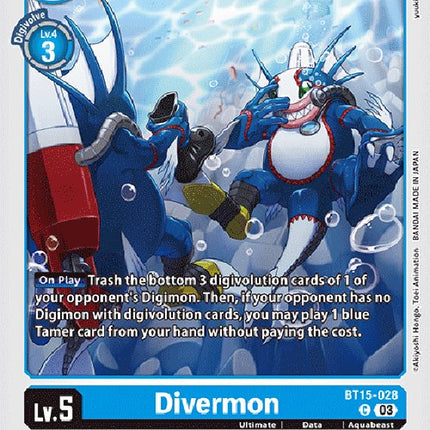 Divermon [BT15-028] [Exceed Apocalypse]