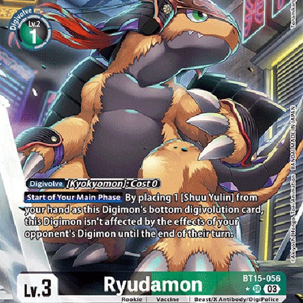 Ryudamon [BT15-056] (Alternate Art) [Exceed Apocalypse]