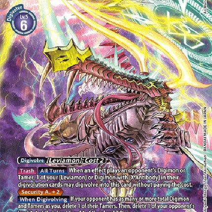 Leviamon [BT15-081] (X Antibody) (Alternate Art) [Exceed Apocalypse]