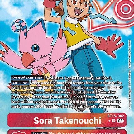 Sora Takenouchi [BT15-082] (Alternate Art) [Exceed Apocalypse]