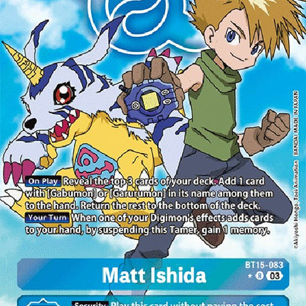 Matt Ishida [BT15-083] (Alternate Art) [Exceed Apocalypse]