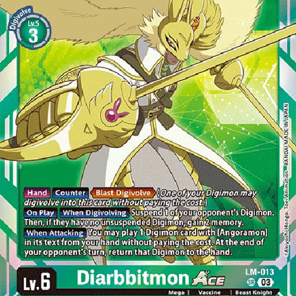 Diarbbitmon Ace [LM-013] (English Exclusive) [Exceed Apocalypse]