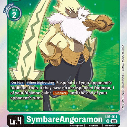 SymbareAngoramon [LM-011] (English Exclusive) [Exceed Apocalypse]