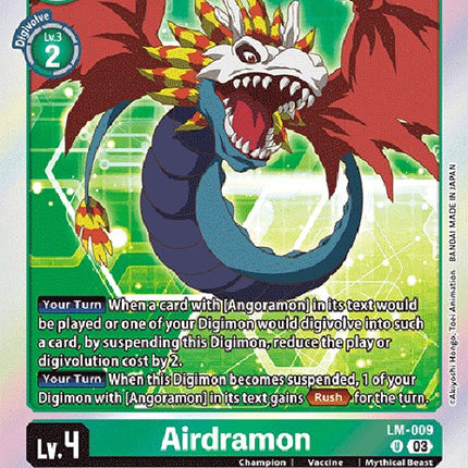 Airdramon [LM-009] (English Exclusive) [Exceed Apocalypse]