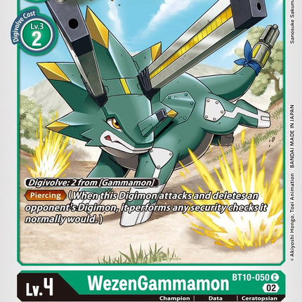 WezenGammamon [BT10-050] [Xros Encounter]