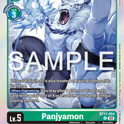 Panjyamon [BT11-054] (Event Pack 6) [Dimensional Phase Promos]