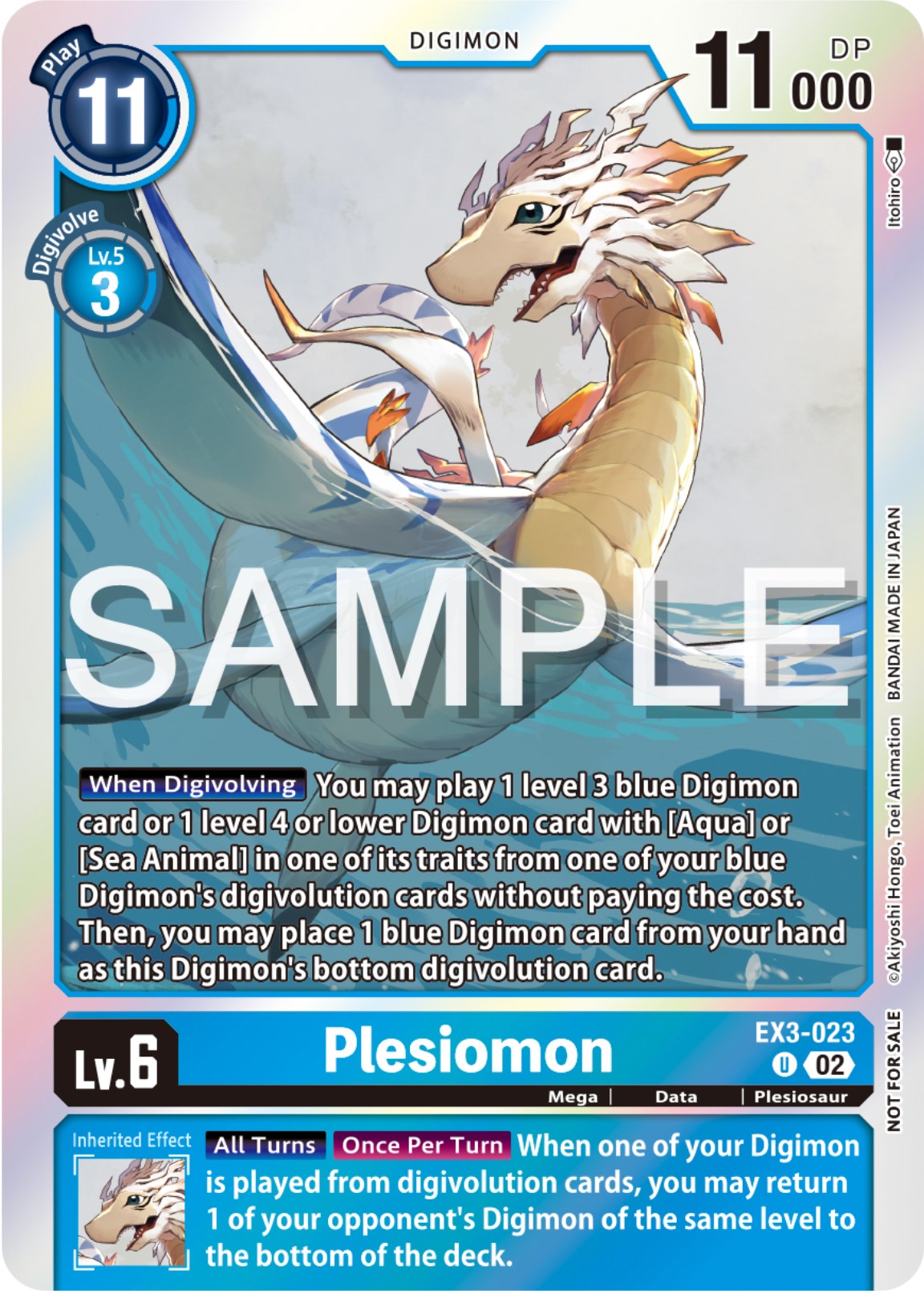 Plesiomon [EX3-023] (Event Pack 6) [Draconic Roar Promos] – Dark Fox TCG