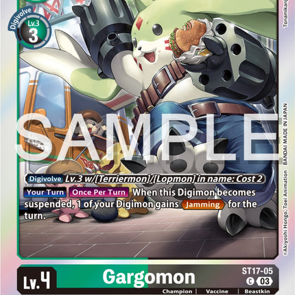 Gargomon [ST17-05] [Starter Deck: Double Typhoon Advanced Deck Set]