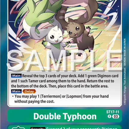 Double Typhoon [ST17-11] [Starter Deck: Double Typhoon Advanced Deck Set]