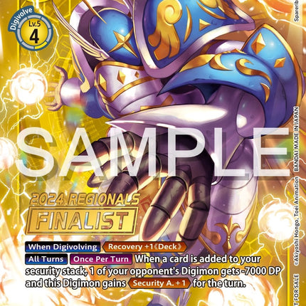 Seraphimon [BT14-041] (2024 Regionals Finalist) [Blast Ace Promos]