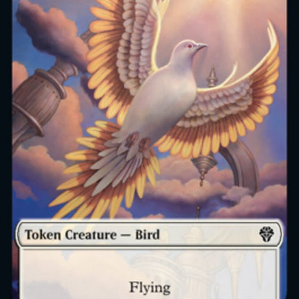 Bird (002) // Zombie Double-sided Token [Dominaria United Tokens]