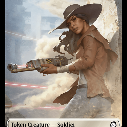 Radiation // Soldier (0004) Double-Sided Token [Fallout Tokens]