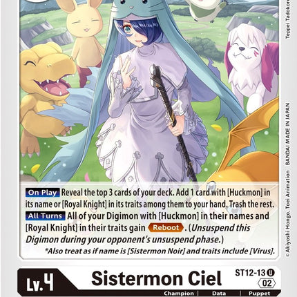 Sistermon Ciel [ST12-13] [Starter Deck: Jesmon]