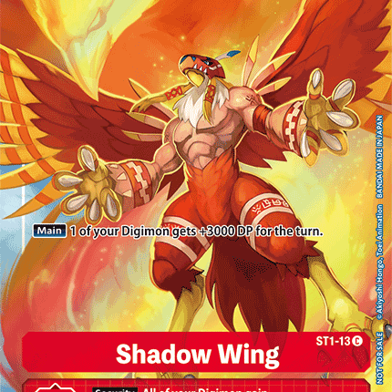 Shadow Wing [ST1-13] (Alternate Art) [Starter Deck: Gaia Red Promos]