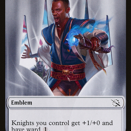 Treasure (21) // Teferi Akosa of Zhalfir Emblem Double-Sided Token [March of the Machine Tokens]