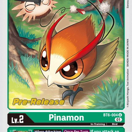Pinamon [BT6-004] [Double Diamond Pre-Release Cards]