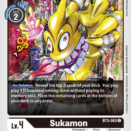 Sukamon [BT3-063] [Release Special Booster Ver.1.5]