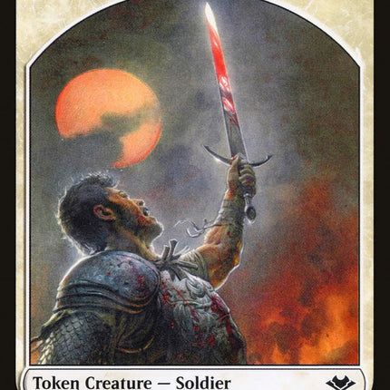 Angel (002) // Soldier (004) Double-sided Token [Modern Horizons Tokens]