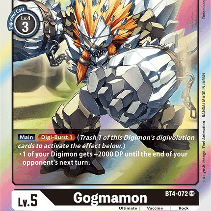 Gogmamon [BT4-072] [Great Legend]