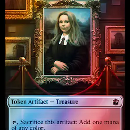 Soldier // Treasure (0060) Double-Sided Token (Surge Foil) [Doctor Who Tokens]