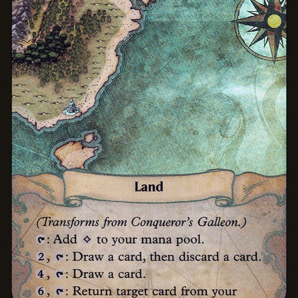Conqueror's Galleon // Conqueror's Foothold (compasslanddfc) [XLN Treasure Chest] Foil