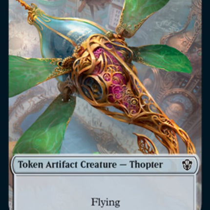 Golem (026) // Thopter Token [Commander 2021 Tokens]