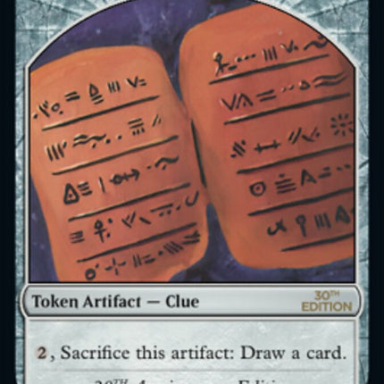 Clue Token (012) [30th Anniversary Tokens]