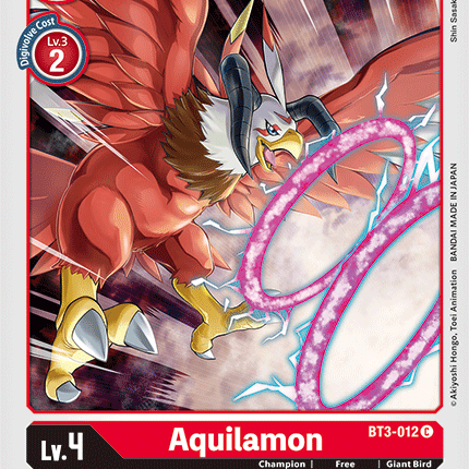 Aquilamon [BT3-012] [Release Special Booster Ver.1.5]